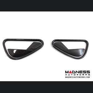 Alfa Romeo 4C Interior Door Handle Set - Carbon Fiber